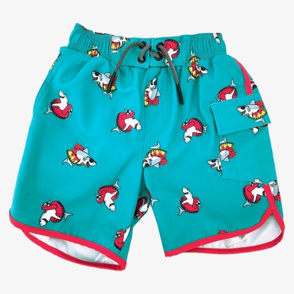 Sovereign Code Boys Shark Swim Trunks
